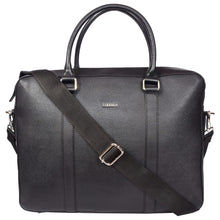 Load image into Gallery viewer, Sassora Premium Leather Office Laptop Messenger Bag