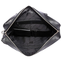 Load image into Gallery viewer, Sassora Premium Leather Office Laptop Messenger Bag