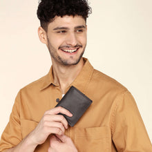 Load image into Gallery viewer, Sassora Premium Leather Medium Men's RFID Notecase Wallet