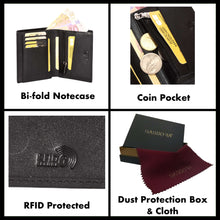 Load image into Gallery viewer, Sassora Premium Leather Men RFID Medium Notecase Wallet