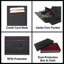 Load image into Gallery viewer, Sassora Premium Leather RFID Notecase Wallet For Men