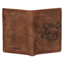 Load image into Gallery viewer, Sassora Pure Leather RFID Notecase Wallet – Animal Pattern Embossed