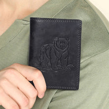 Load image into Gallery viewer, Sassora Premium Leather RFID Animal Embossed Pattern Notecase Wallet