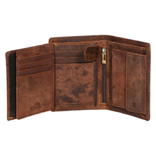 Load image into Gallery viewer, Sassora Genuine Leather RFID Animal Embossed Pattern Notecase Wallet