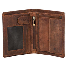 Load image into Gallery viewer, Sassora Genuine Leather RFID Animal Embossed Pattern Notecase Wallet