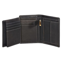 Load image into Gallery viewer, Sassora Premium Leather RFID Animal Embossed Pattern Notecase Wallet