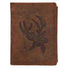 Load image into Gallery viewer, Sassora Premium Leather RFID Embossed Pattern Large Notecase