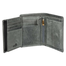 Load image into Gallery viewer, Sassora Premium Leather RFID Embossed Pattern Large Notecase
