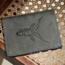 Load image into Gallery viewer, Sassora Premium Leather RFID Animal Embossed Pattern Large Notecase