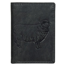 Load image into Gallery viewer, Sassora Premium Leather RFID Bifold Notecase – Animal Embossed Pattern