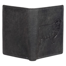 Load image into Gallery viewer, Sassora Premium Leather RFID Bifold Notecase – Animal Embossed Pattern