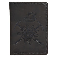 Load image into Gallery viewer, Sassora Premium Leather RFID Sord Embossed Pattern Large Notecase
