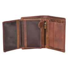 Load image into Gallery viewer, Sassora Premium Leather RFID Sord Embossed Pattern Large Notecase