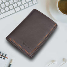 Load image into Gallery viewer, Sassora Premium Leather Men's Pocket Friendly RFID Note Wallet