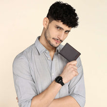 Load image into Gallery viewer, Sassora Premium Leather Men's Pocket Friendly RFID Note Wallet