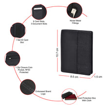 Load image into Gallery viewer, Sassora Premium Leather Small Unisex RFID Notecase