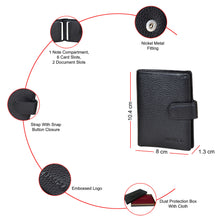 Load image into Gallery viewer, Sassora Premium Sophisticated Leather Wallet for Cards and Notes