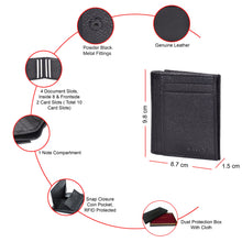 Load image into Gallery viewer, Sassora Genuine Leather RFID Protected Men's Notecase Wallet
