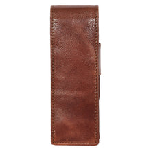 Load image into Gallery viewer, Sassora Genuine Leather Pen Case To Carry 2 Precious Pens
