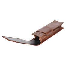 Load image into Gallery viewer, Sassora Genuine Leather Pen Case To Carry 2 Precious Pens