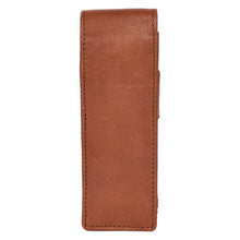 Load image into Gallery viewer, Sassora Pure Leather Pen Case To Carry 2 Pens