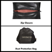 Load image into Gallery viewer, Sassora Self Design Leather Cushions Cover (42 cm*41 cm) With Filler