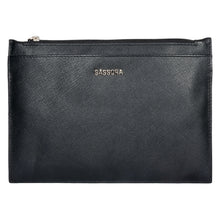 Load image into Gallery viewer, Sassora Premium Leather Boarding Pass Travel Pouch