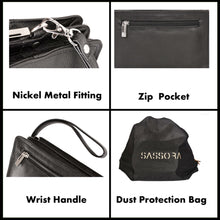 Load image into Gallery viewer, Sassora Premium Leather Travel Pouch For Men & Women