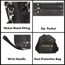 Load image into Gallery viewer, Sassora Premium Leather Unisex Toiletry Travel Pouch