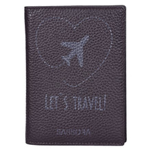 Load image into Gallery viewer, Sassora Premium Genuine Leather Bi-Fold RFID Passport Cover