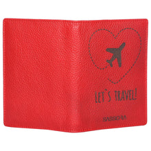 Load image into Gallery viewer, Sassora Premium Genuine Leather Bi-Fold RFID Passport Cover