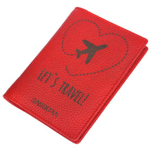Load image into Gallery viewer, Sassora Premium Genuine Leather Bi-Fold RFID Passport Cover
