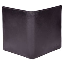 Load image into Gallery viewer, SASSORA Genuine Leather Bi-Fold Passport Holder with RFID Protection