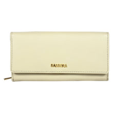 Load image into Gallery viewer, SASSORA Premium Leather Women's RFID Protected Multi-Slot Travel Wallet