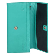 Load image into Gallery viewer, Sassora Premium Leather Stitching pattern RFID Women Wallet