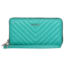 Load image into Gallery viewer, Sassora Premium Leaather Zip Closure RFID Women Purse