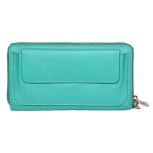 Load image into Gallery viewer, Sassora Premium Leaather Zip Closure RFID Women Purse