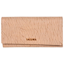 Load image into Gallery viewer, Sassora Genuine Premium Leather Medium RFID Women Wallet Purse