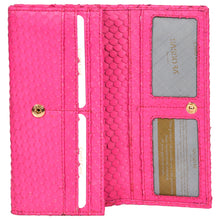 Load image into Gallery viewer, Sassora Genuine Premium Leather Medium RFID Women Wallet Purse