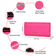 Load image into Gallery viewer, Sassora Genuine Premium Leather Medium RFID Women Wallet Purse