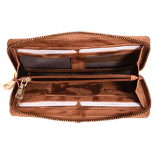 Load image into Gallery viewer, Sassora Premium Printed Leather RFID Women Medium Wallet Purse