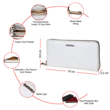 Load image into Gallery viewer, Sassora Premium Leather RFID Women Purse Wallet For Daily Use