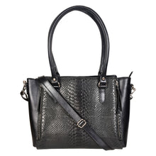 Load image into Gallery viewer, Sassora Premium Leather Women's Animal Pattern Satchel Bag