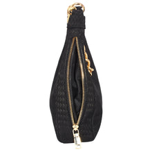 Load image into Gallery viewer, Sassora Genuine Leather Small Women Moon Shape Shoulder Bag