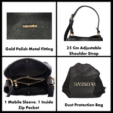 Load image into Gallery viewer, Sassora Premium Leather Women's Small Shoulder Bag