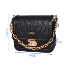 Load image into Gallery viewer, Sassora Premium Leather Women Small Chain Handle Shoulder Bag