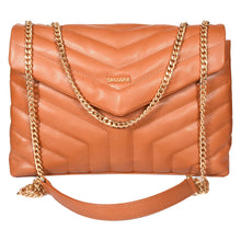 Load image into Gallery viewer, Sassora Premium Leather Quilted Pattern Ladies Shoulder Bag