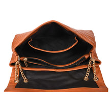 Load image into Gallery viewer, Sassora Premium Leather Quilted Pattern Ladies Shoulder Bag