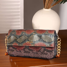 Load image into Gallery viewer, Sassora Premium Animal Pattern Leather Women's Shoulder Bag