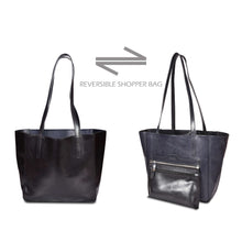 Load image into Gallery viewer, Sassora Genuine Leather Medium Shopper Bag For Women